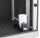 Schallgedämmter 19"-Wand-Netzwerkschrank SILENCE RACK - 15 HE - 450 mm Tiefe - Vollblechtür - 1 SILENT-Lüfter - lichtgrau
