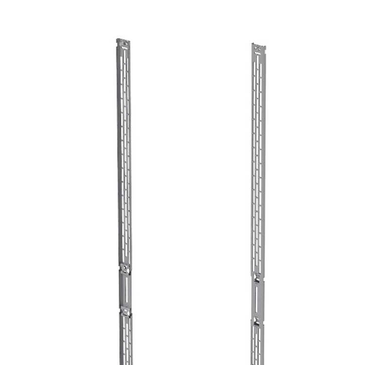 Montageträger LZ Steckdosenleisten - für SZB-IT Schränke - für 47HE und 800mm Schrankbreite - 1 Stück - schwarz