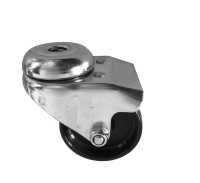 Doppel-Lenkrolle mit 11 mm Rückenloch für M10...