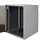 Schallgedämmter 19"-Schrank SILENCE RACK Office - 15 HE - 1 SILENT-Lüfter - BxT 600x600 mm - Glastür - lichtgrau