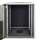 Schallgedämmter 19"-Schrank SILENCE RACK Office - 15 HE - 1 SILENT-Lüfter - BxT 600x600 mm - Glastür - lichtgrau
