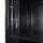 19"-Netzwerkschrank SRK von IT-BUDGET - Komplettset - 42 HE - BxT 800x800 mm - Sicht-/Vollblechtür - 4 Aktiv-Lüfter - montiert - schwarz