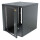 19"-Netzwerkschrank TAUNUS von IT-BUDGET - 12 HE - 600 mm Tiefe - Sichttür - 19"-Ebene vo+hi - abschließbar - schwarz