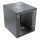 19"-Netzwerkschrank TAUNUS von IT-BUDGET - 12 HE - 600 mm Tiefe - Sichttür - 19"-Ebene vo+hi - abschließbar - schwarz