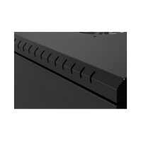 19"-Wandverteiler TAUNUS von IT-BUDGET - 4 HE - 450 mm Tiefe - Vollblechtür - Schloss - schwarz