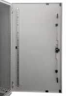 19"-Netzwerkschrank RITTAL TX CableNet - 42 HE - 800 x 800 mm - Sichttür - Vollblechtür - Sockel - Seitenwände - lichtgrau
