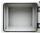 19"-Wand-Netzwerkschrank Easy - Vollblechtür - 6 HE - B 600 x T 400 mm - Stahlblech - lichtgrau