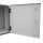 19"-Wand-Netzwerkschrank Easy - Vollblechtür - 15 HE - B 600 x T 600 mm - Stahlblech - lichtgrau