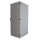 Schallgedämmter Serverschrank SCHÄFER IS-1 silenced - 43 HE - BxT 800x1200 mm - Sichttür - Vollblechtür - Sockel - 4 Silent-Ventilatoren - lichtgrau