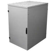 19"-Serverschrank RIE von TRITON mit REMKO Split-Kühlgerät - Kühlleistung 2600 W - Schutzgrad IP54 - 27 HE - BxT 800 x 1100 mm - Sichttür - Rücktür - lichtgrau