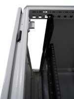 19"-Serverschrank RITTAL TX CableNet - 42 HE - 800 x 1200 mm - belüftete Türen - Seitenwände - lichtgrau