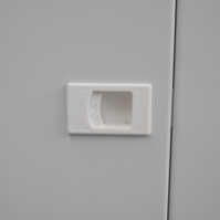 19"-Serverschrank SRK von IT-BUDGET - 27 HE - BxT 800x1000 mm - Sicht-/Vollblechtür - montiert - lichtgrau