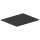 RM-Bodenplatte von TRITON - B x T 350 x 420 mm - Metall - schwarz