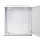 19"-Netzwerkschrank SWA von IT-BUDGET - 12 HE - BxT 600 x 300 mm - Sichttür - Seiten abnehmbar - Wandmontage - reinweiß