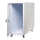 Towergehäuse-Schutzschrank T800 für Server, PC, USV etc. - HxBxT 600x330x800 mm - weiß