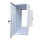 Towergehäuse-Schutzschrank T800 für Server, PC, USV etc. - HxBxT 600x330x800 mm - weiß