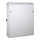Schmaler Sicherheits-Serverschrank SR1200 - schallgedämmt - Tiefe 800 mm - inkl. 2 Lüfter - für SoHo, Praxis, Kanzlei - reinweiß