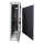 Schmaler Sicherheits-Serverschrank SR1200 - schallgedämmt - Tiefe 800 mm - inkl. 2 Lüfter - für SoHo, Praxis, Kanzlei - reinweiß
