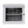19"-Netzwerkschrank AAR - 9 HE - Tiefe 600 mm - Sichttür - mit Ventilator, Thermostat, Fachboden - lichtgrau