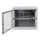 19"-Netzwerkschrank AAR - 9 HE - Tiefe 600 mm - Sichttür - mit Ventilator, Thermostat, Fachboden - lichtgrau