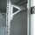 19"-Netzwerkschrank SZB IT - 42 HE - 800 x 800 mm - Vollblechfronttür - geteilte Doppel-Vollblechrücktür - Sokel - lichtgrau