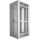 19"-Netzwerkschrank SRK von IT-BUDGET - 38 HE - BxT 800x1000 mm -  perforierte Doppeltüren vo + hi - Flatpack - lichtgrau
