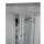 19"-Netzwerkschrank SRK von IT-BUDGET - 38 HE - BxT 800x800 mm -  perforierte Doppeltüren vo + hi - montiert - lichtgrau