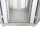 19"-Netzwerkschrank SRK von IT-BUDGET - 38 HE - BxT 800x800 mm -  perforierte Doppeltüren vo + hi - montiert - lichtgrau