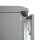 19"-Netzwerkschrank RESISTER Pro mit Regendach und Sockel - IP66 für Outdoor + Industrie - Vollblechtür - 12 HE - 600x600 mm - lichtgrau