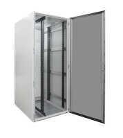 19"-Serverschrank VX IT von RITTAL vorbereitet für In-Rack-Wandklimaanlage - 42 HE - BxT 800x1200mm - Sichttür - Vollblechrücktür - lichtgrau