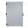 Schallgedämmter Serverschrank SCHÄFER IS-1 silenced - 25 HE - BxT 600x800 mm - Sichttür - Vollblechtür - Sockel - 2 Silent-Ventilatoren - lichtgrau