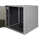 Schallgedämmter 19"-Schrank SILENCE RACK Office - 10 HE - 1 SILENT-Lüfter - BxT 600x600 mm - Glastür - lichtgrau