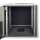 Schallgedämmter 19"-Schrank SILENCE RACK Office - 10 HE - 1 SILENT-Lüfter - BxT 600x600 mm - Glastür - lichtgrau