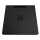 Schallgedämmter 19"-Schrank SILENCE RACK Office - 10 HE - 1 SILENT-Lüfter - BxT 600x600 mm - Glastür - schwarz
