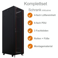 19"-Netzwerkschrank SRK von IT-BUDGET - Komplettset...