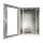 19"-Stand-Netzwerkschrank Flatbox von RITTAL - 21 HE - Breite 700 x Tiefe 700 mm - Sichttür - lichtgrau