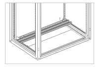 Erdungsschiene Set für SZE2/SZE3 Schrank - 800 mm Schrankbreite