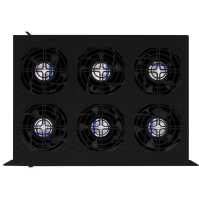 19"-Lüftereinheit - 6 Ventilatoren - 1 HE -...