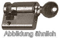 DIN-Profilhalbzylinder-Schlo&szlig; mit...