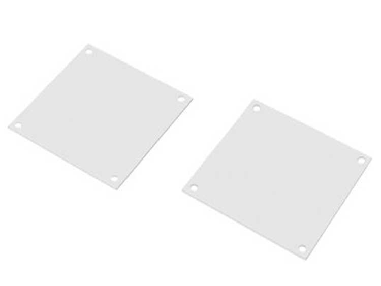 Abdeckplatten f&uuml;r L&uuml;fter&ouml;ffnungen 120x120 mm - 6 St&uuml;ck