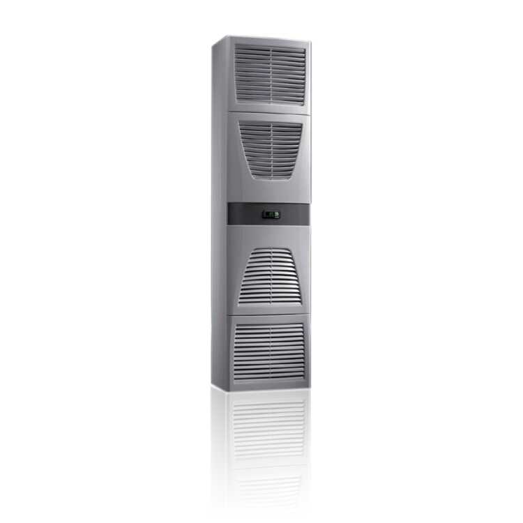 Wandanbau-Kühlgerät Blue e von RITTAL - Kühlleistung 2550 W - 230 V - B H T 400 x 1580 x 295 mm - Stahlblech - lichtgrau