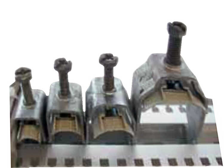 Kabelschelle für Kabelabfangschiene/Hammerkopfschiene - Kabeldicke 16-22 mm - 1 Stück